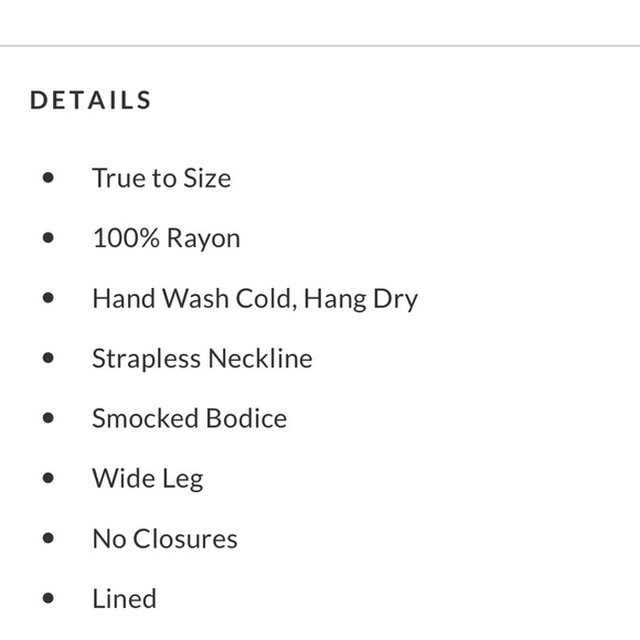 American Eagle Stylish Black Strapless Jumpsuit - Picture 15 of 15